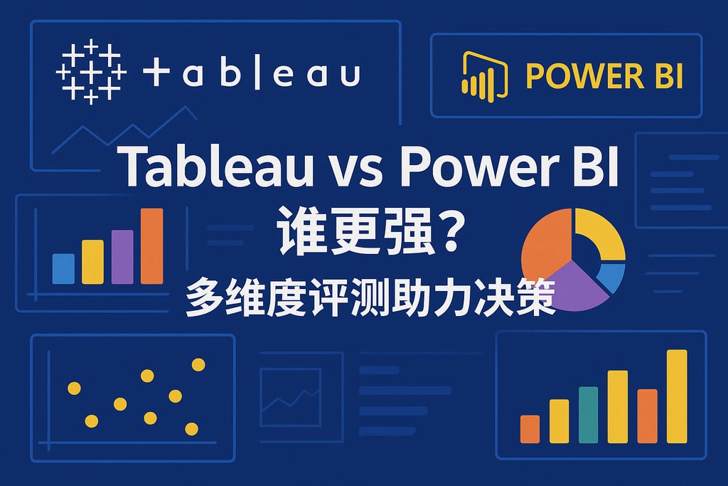 Tableau VS Power BI谁更强？多维度评测助力决策